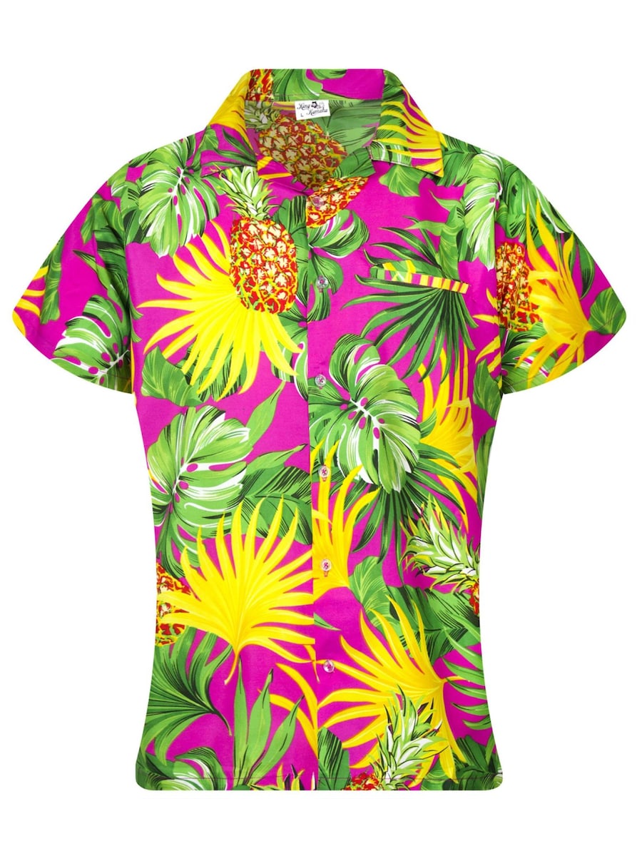 Блуза King Kameha Pineapple Leaves, розовый
Блуза King Kameha Pineapple Leaves, розовый