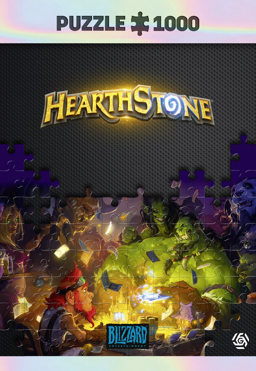Good Loot, пазл, Hearthstone Heroes of Warcraft Puzzles, 1000 шт.
Good Loot, пазл, Hearthstone Heroes of Warcraft Puzzles, 1000 шт.