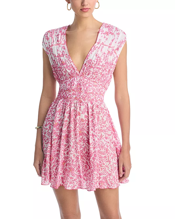 Мини-Платье Чао Poupette St. Barth, розовый
Мини-Платье Чао Poupette St. Barth, розовый