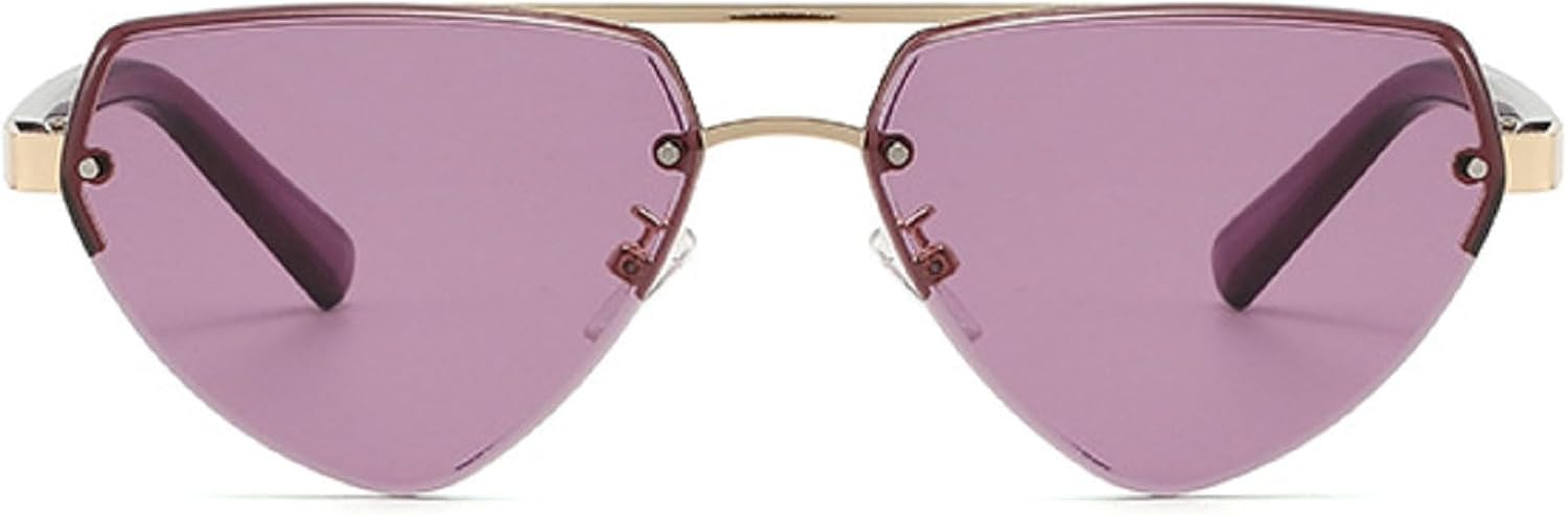 Модные треугольные солнцезащитные очки для женщин 2025 года, роскошные солнцезащитные очки для активного отдыха в стиле «кошачий глаз», винтажные очки для вождения, защита от УФ-излучения UV400 mincl, Purple
Модные треугольные солнцезащитные очки для женщин 2025 года, роскошные солнцезащитные очки для активного отдыха в стиле «кошачий глаз», винтажные очки для вождения, защита от УФ-излучения UV400 mincl, Purple