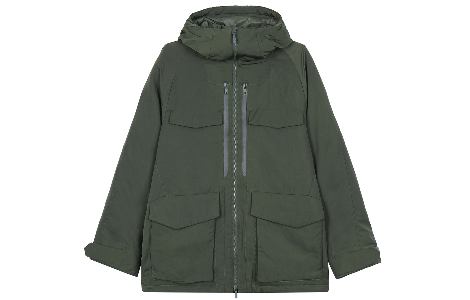 UNIQLO Белая альпинистская гибридная пуховая удлиненная парка, Dark Green
UNIQLO Белая альпинистская гибридная пуховая удлиненная парка, Dark Green