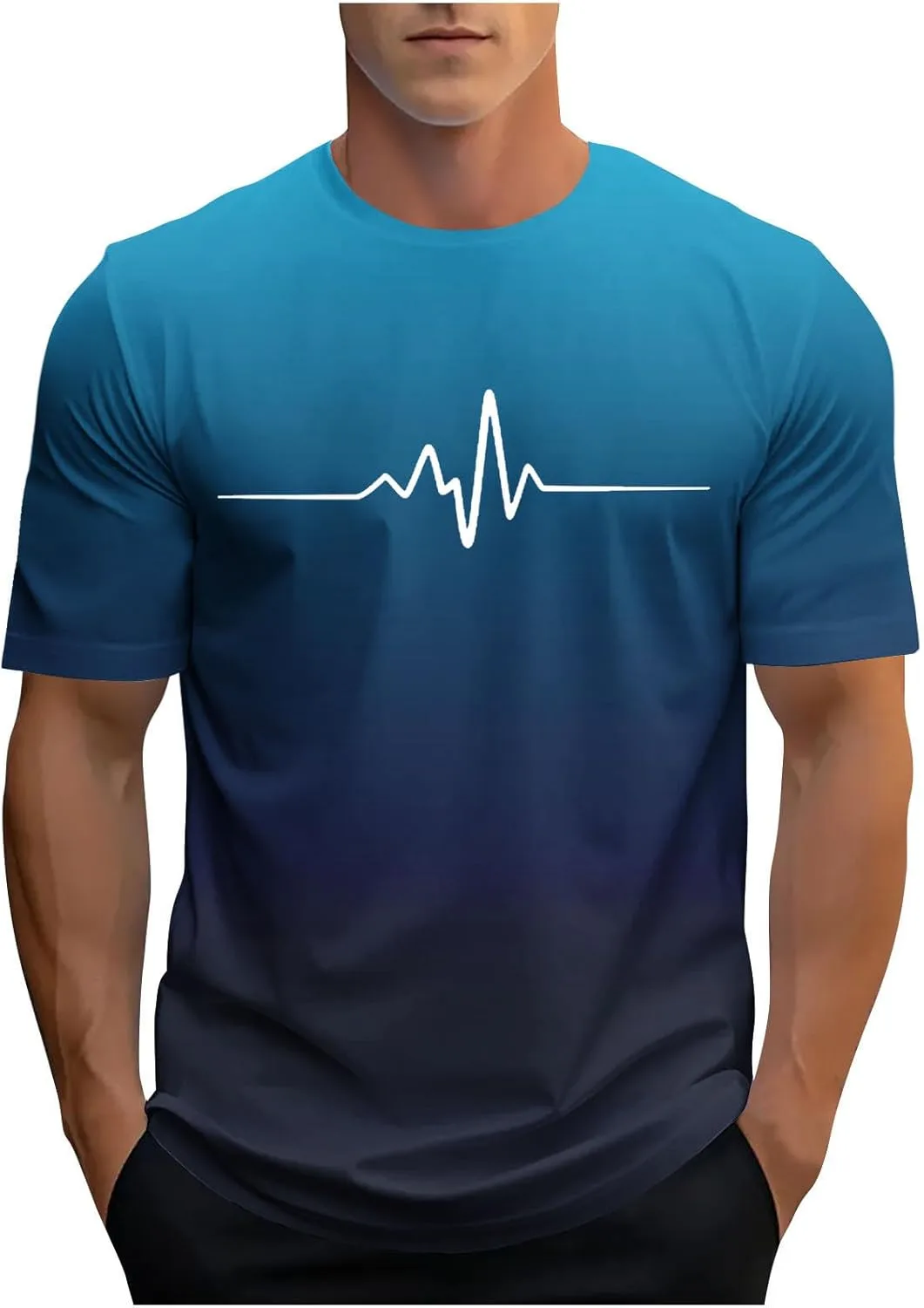 Футболка с коротким рукавом ECG Gradient Graphic, летняя, хлопковая Sdeycui
Футболка с коротким рукавом ECG Gradient Graphic, летняя, хлопковая Sdeycui