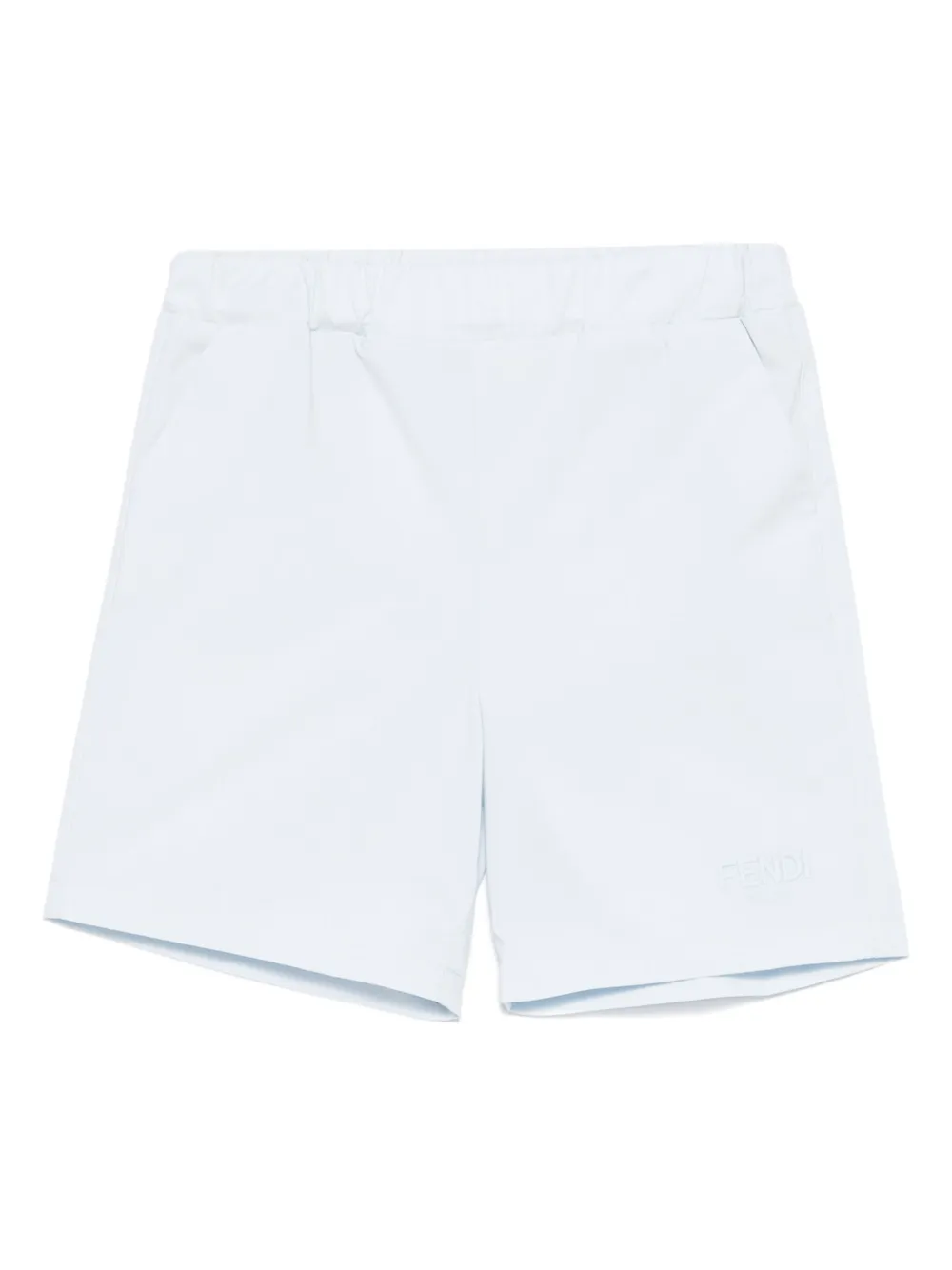 Шорты с вышитым логотипом FENDI KIDS, синий
Шорты с вышитым логотипом FENDI KIDS, синий