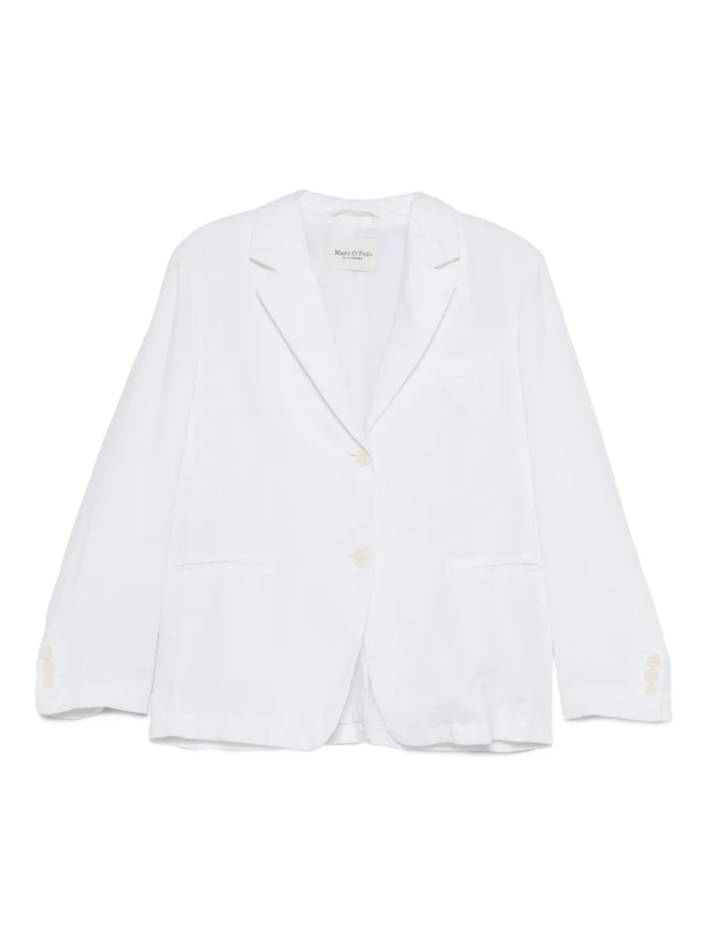 Однобортный пиджак Marc O'Polo, белый 
Однобортный пиджак Marc O'Polo, белый