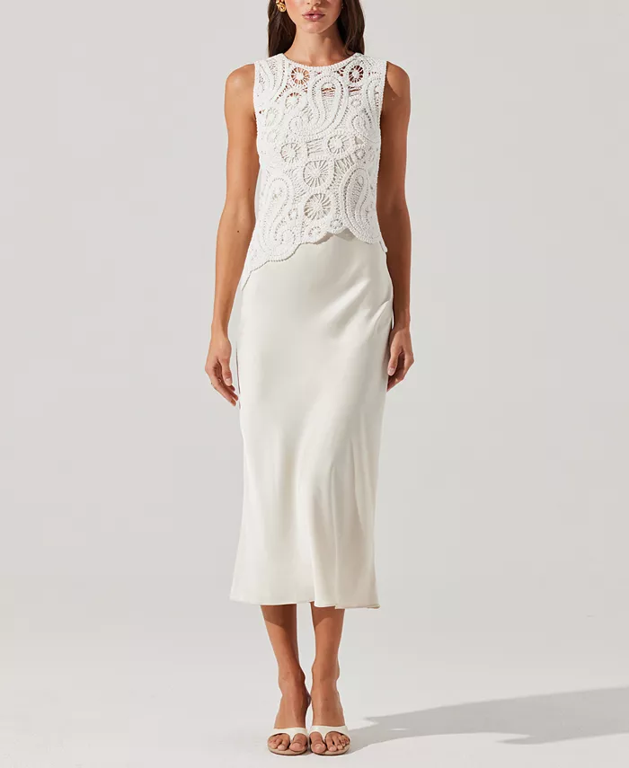 Женское платье-комбинация Martina с ажурной вязкой ASTR the Label, коричневый/бежевый
Женское платье-комбинация Martina с ажурной вязкой ASTR the Label, коричневый/бежевый