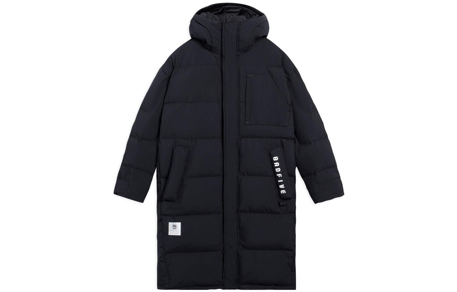 Badfive пуховик мужской черный Lining, черный 
Badfive пуховик мужской черный Lining, черный