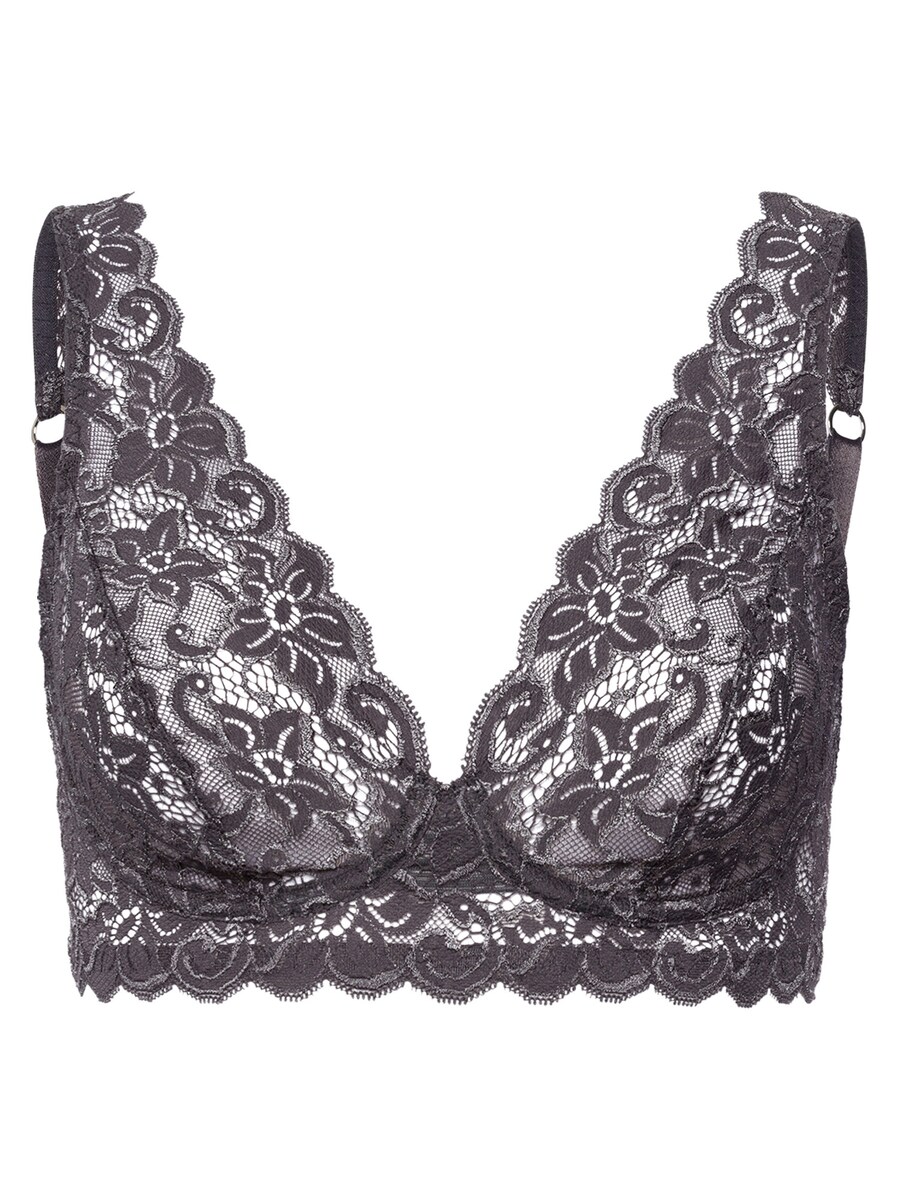 Бюстгальтер Hanro Moments, темно-серый
Бюстгальтер Hanro Moments, темно-серый