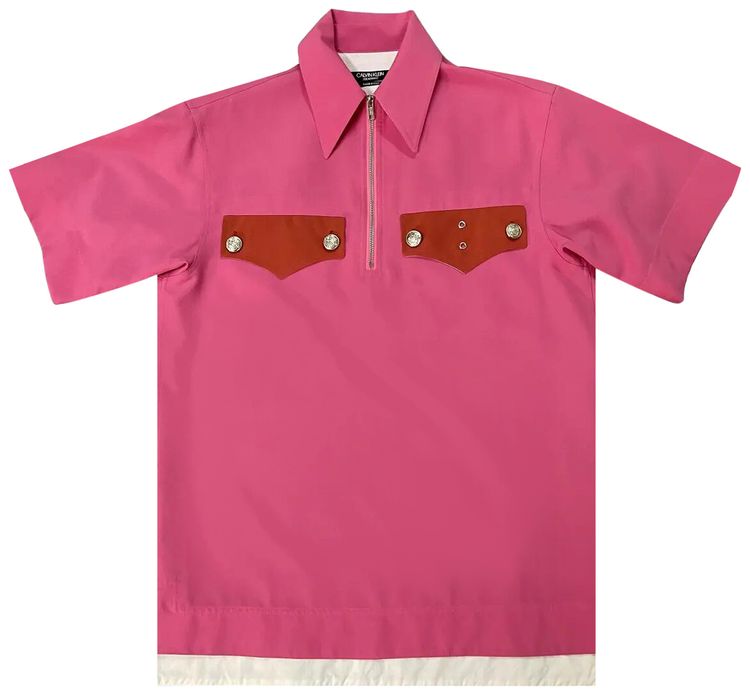 Топ Calvin Klein 205W39NYC Quarter Zip Polo, розовый
Топ Calvin Klein 205W39NYC Quarter Zip Polo, розовый