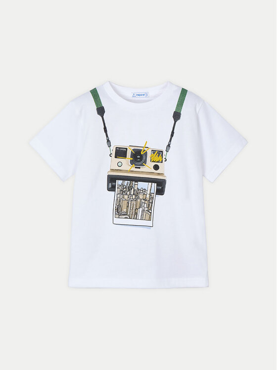 Футболка обычного кроя 3044 Mayoral, белый
Футболка обычного кроя 3044 Mayoral, белый