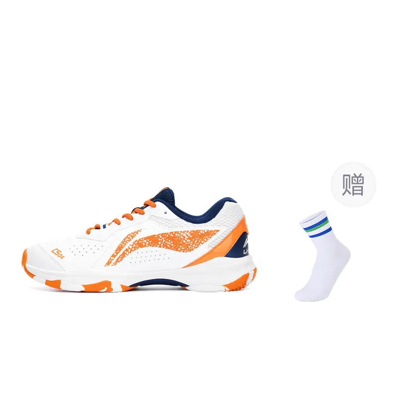 LINING Лининг нескользящие, износостойкие, дышащие, легкие низкие бадминтонные кроссовки унисекс белый ледяной апельсин - белый ледяной апельсин + спортивные носки
LINING Лининг нескользящие, износостойкие, дышащие, легкие низкие бадминтонные кроссовки унисекс белый ледяной апельсин - белый ледяной апельсин + спортивные носки