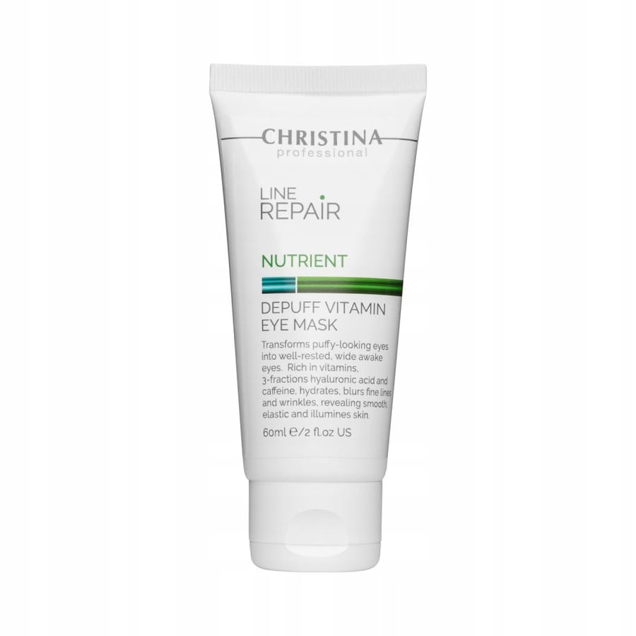 Christina, Line Repair Nutrient, Depuff Vitamin Eye Mask, омолаживающая витаминная маска для кожи вокруг глаз, 60 мл 
Christina, Line Repair Nutrient, Depuff Vitamin Eye Mask, омолаживающая витаминная маска для кожи вокруг глаз, 60 мл