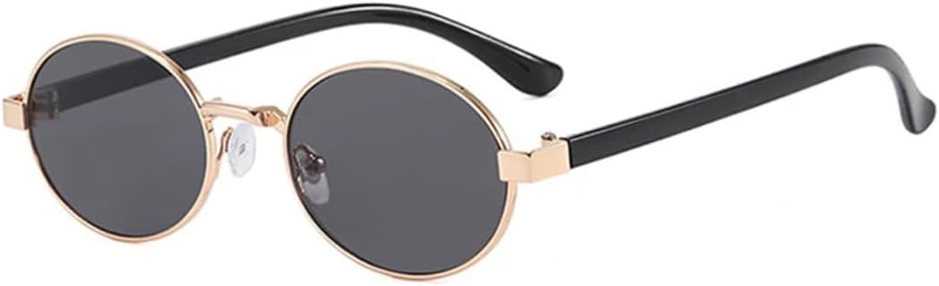 Винтажные маленькие металлические овальные женские солнцезащитные очки, модные прозрачные градиентные линзы, защита от УФ-излучения UV400, мужские солнцезащитные очки в стиле панк SZVVBKK, Golden Black Gray
Винтажные маленькие металлические овальные женские солнцезащитные очки, модные прозрачные градиентные линзы, защита от УФ-излучения UV400, мужские солнцезащитные очки в стиле панк SZVVBKK, Golden Black Gray