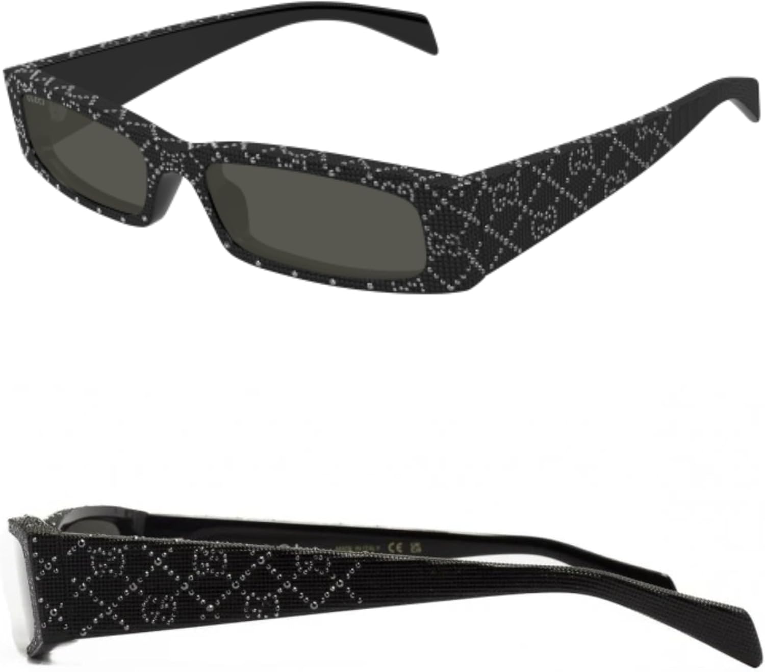 Мужские прямоугольные солнцезащитные очки Gucci GG1780S с лазерной гравировкой логотипа GG – неполяризованные – в комплекте роскошный набор для очков – черная оправа с серыми линзами
Мужские прямоугольные солнцезащитные очки Gucci GG1780S с лазерной гравировкой логотипа GG – неполяризованные – в комплекте роскошный набор для очков – черная оправа с серыми линзами