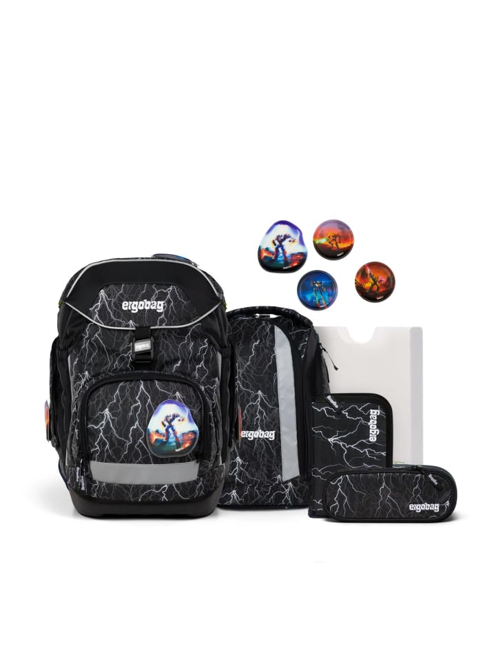 Рюкзак-сумка Ergobag для школы, комплект с суперсветоотражающим изображением медведя
Рюкзак-сумка Ergobag для школы, комплект с суперсветоотражающим изображением медведя