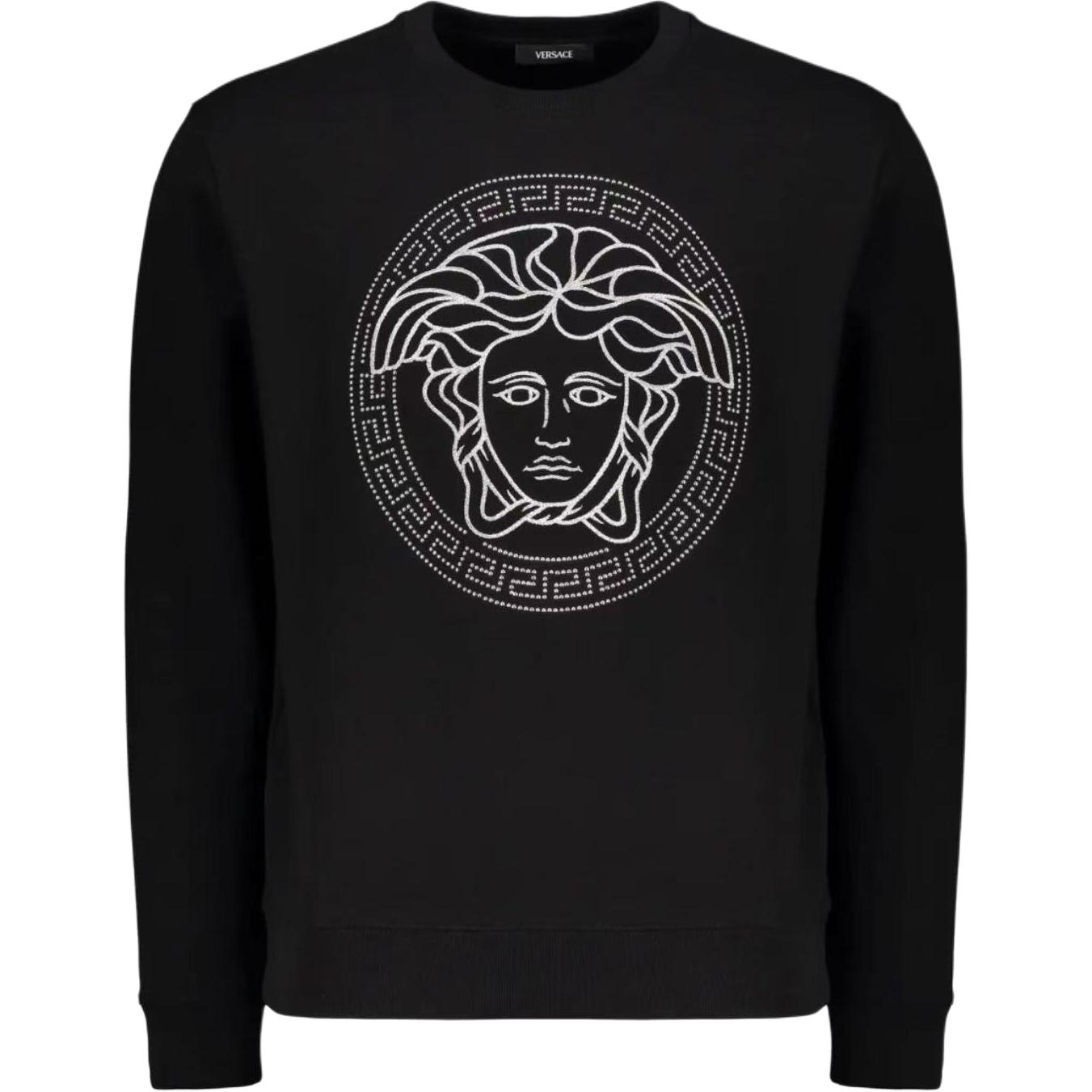 Хлопковый свитшот VERSACE, черный
Хлопковый свитшот VERSACE, черный