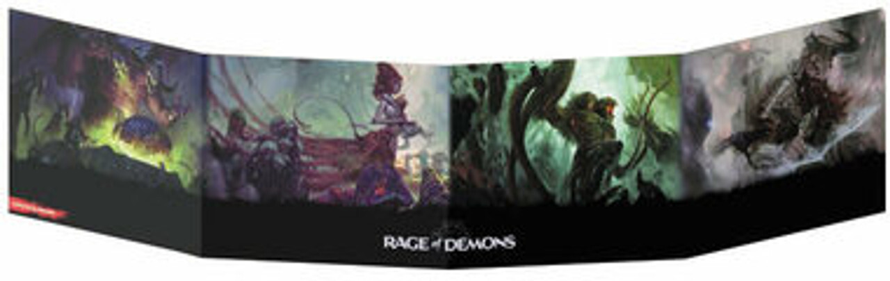 Ролевая игра Dungeons & Dragons RPG: Out of the Abyss Rage of Demons DM Screen
Ролевая игра Dungeons & Dragons RPG: Out of the Abyss Rage of Demons DM Screen