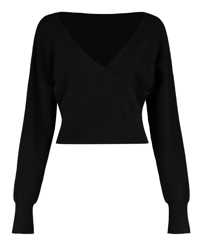 Мягкий шерстяной свитер цвета лайма с кашемиром P.A.R.O.S.H., черный
Мягкий шерстяной свитер цвета лайма с кашемиром P.A.R.O.S.H., черный