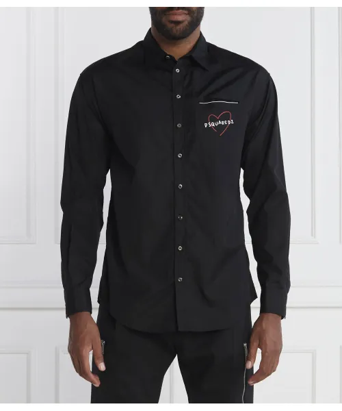 Рубашка Relaxed fit Dsquared2, черный
Рубашка Relaxed fit Dsquared2, черный