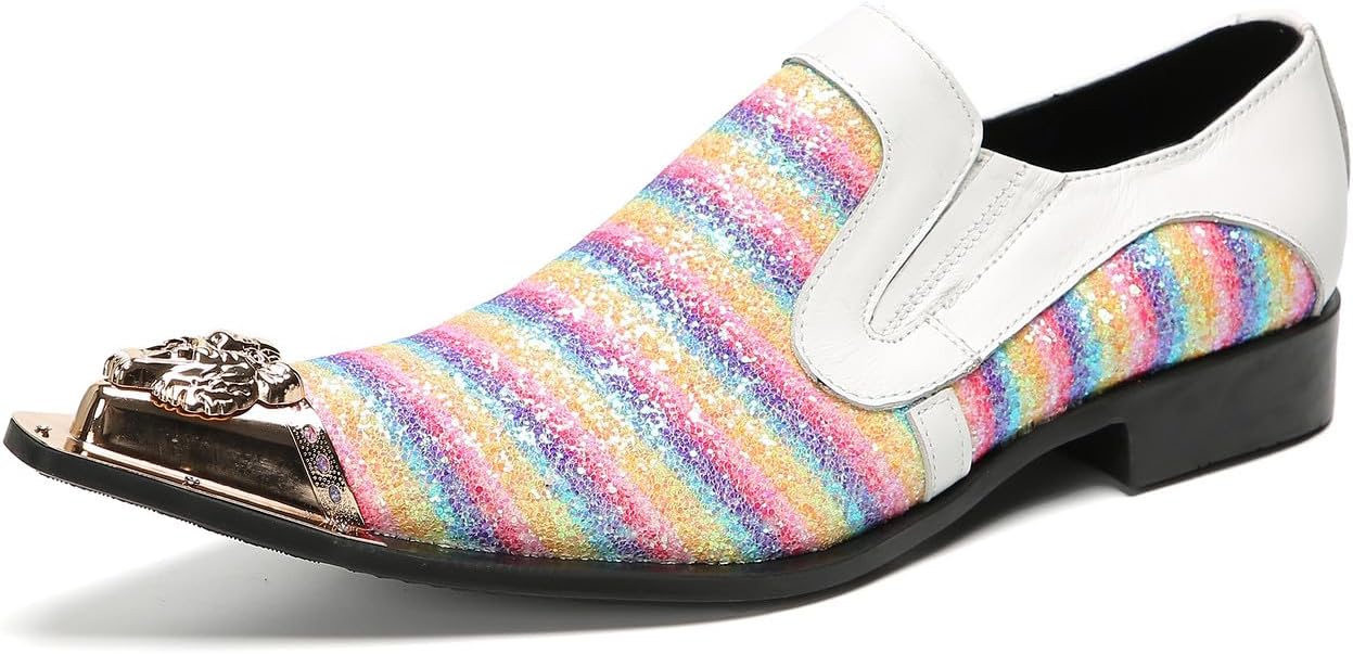 Мужские слипоны Santimon Penny Loafers - мокасины из натуральной кожи с металлическим носком, вестерн-обувь для смокинга, свадеб и выпускных вечеров, Color-b
Мужские слипоны Santimon Penny Loafers - мокасины из натуральной кожи с металлическим носком, вестерн-обувь для смокинга, свадеб и выпускных вечеров, Color-b