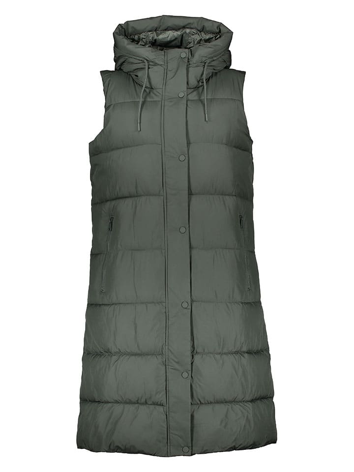 Утепленный жилет s.Oliver, темно-зеленый 
Утепленный жилет s.Oliver, темно-зеленый