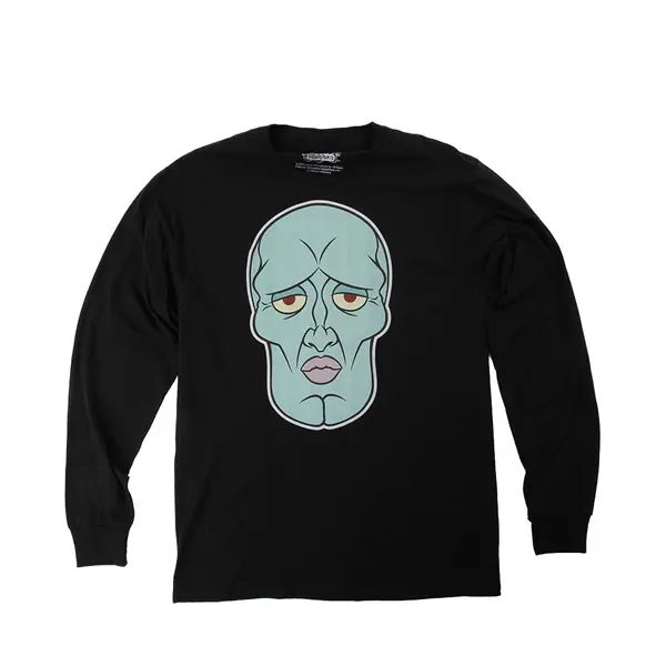 Футболка с длинными рукавами Красивый кальмар SpongeBob SquarePants, черный 
Футболка с длинными рукавами Красивый кальмар SpongeBob SquarePants, черный