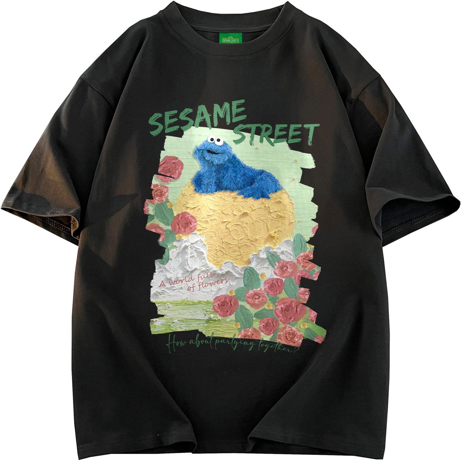 Футболка унисекс SESAME STREET, тёмно-синяя
Футболка унисекс SESAME STREET, тёмно-синяя