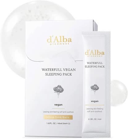 d'Alba - Waterfull Vegan Sleeping Pack - Ночная маска с белым трюфелем - 48 мл (12x4 мл)
d'Alba - Waterfull Vegan Sleeping Pack - Ночная маска с белым трюфелем - 48 мл (12x4 мл)