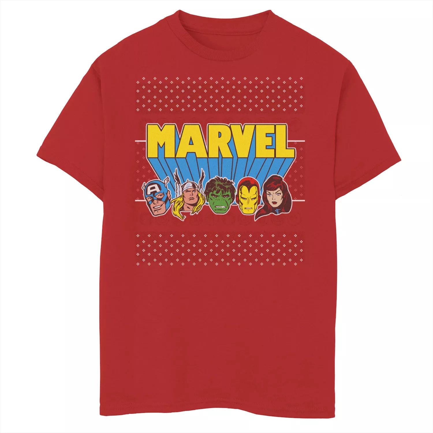 Классическая уродливая рождественская футболка с рисунком Marvel Avengers для мальчиков 8–20 лет Marvel
Классическая уродливая рождественская футболка с рисунком Marvel Avengers для мальчиков 8–20 лет Marvel