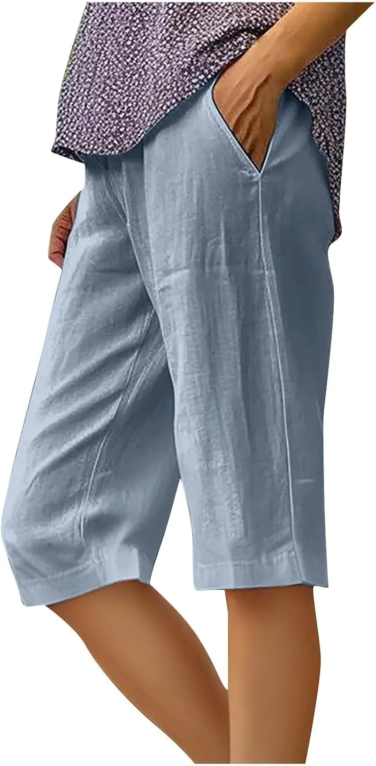 Летние бермуды женские knee length 2025 trendy cotton linen
Летние бермуды женские knee length 2025 trendy cotton linen