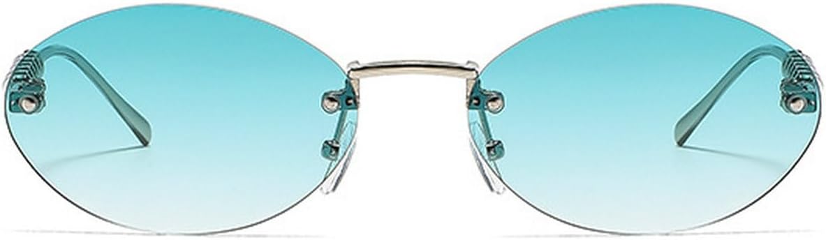 Солнцезащитные очки Laureles овальной формы без оправы для женщин, жемчужные солнцезащитные очки без оправы для мужчин, очки с градиентным переходом цвета шампанского для женщин, C5
Солнцезащитные очки Laureles овальной формы без оправы для женщин, жемчужные солнцезащитные очки без оправы для мужчин, очки с градиентным переходом цвета шампанского для женщин, C5