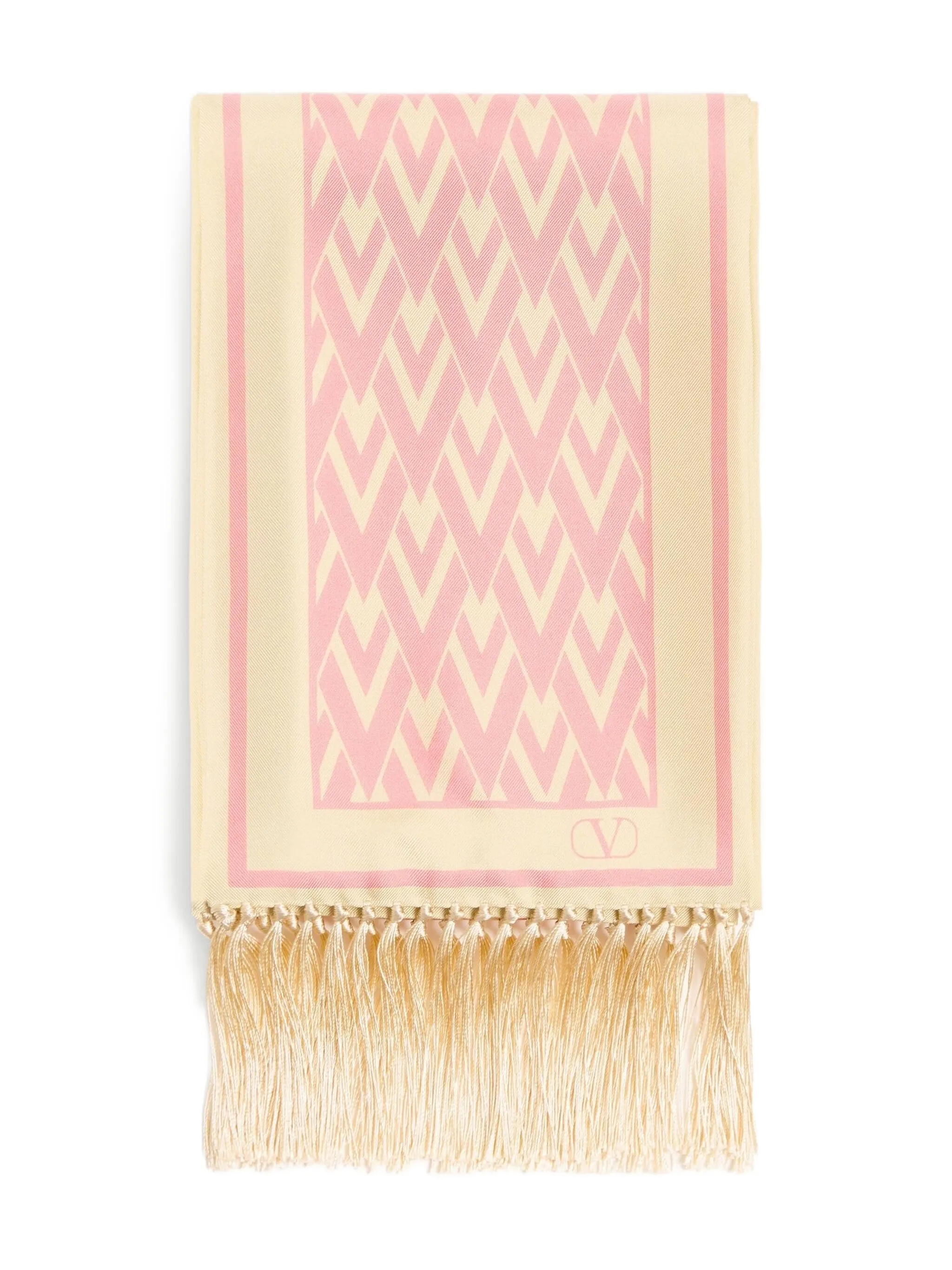 Шарф Toute La V Valentino Garavani, бежевый
Шарф Toute La V Valentino Garavani, бежевый