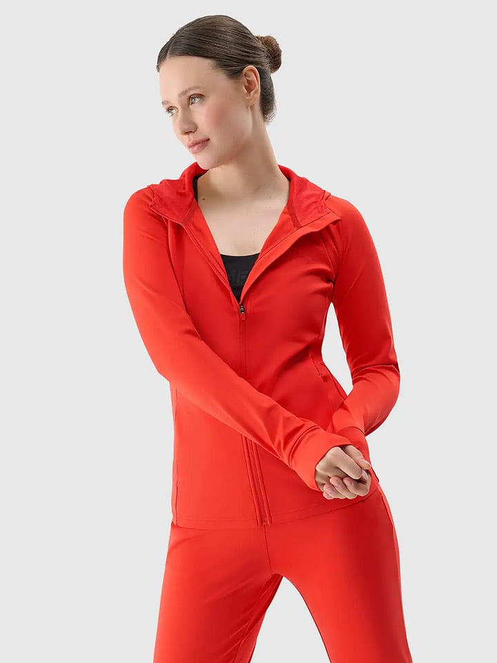 Тренировочная куртка 4F, красный 
Тренировочная куртка 4F, красный