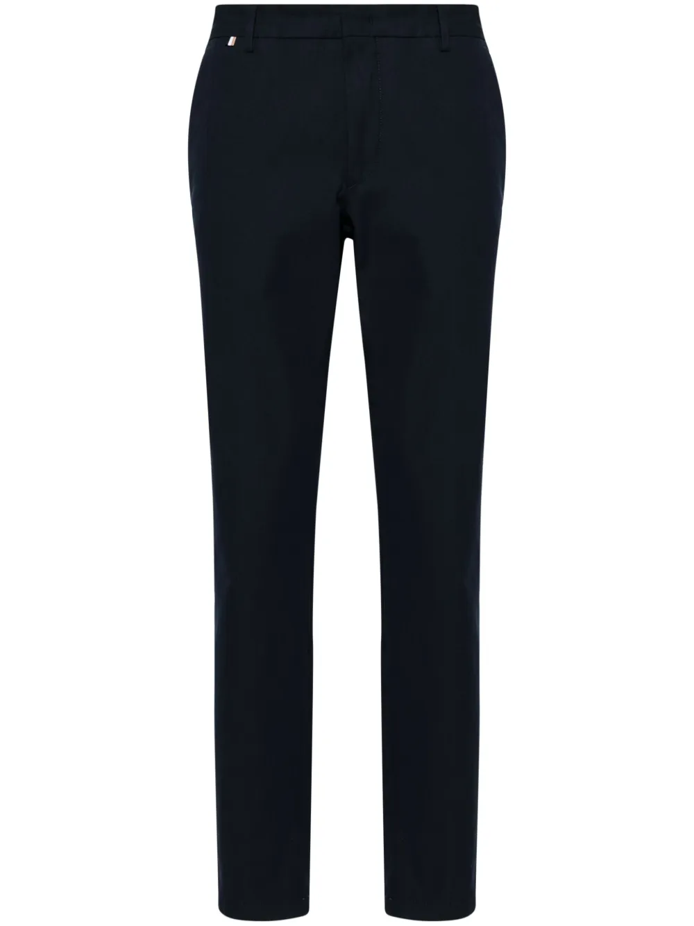 Зауженные брюки с потайной застежкой BOSS, синий
Зауженные брюки с потайной застежкой BOSS, синий