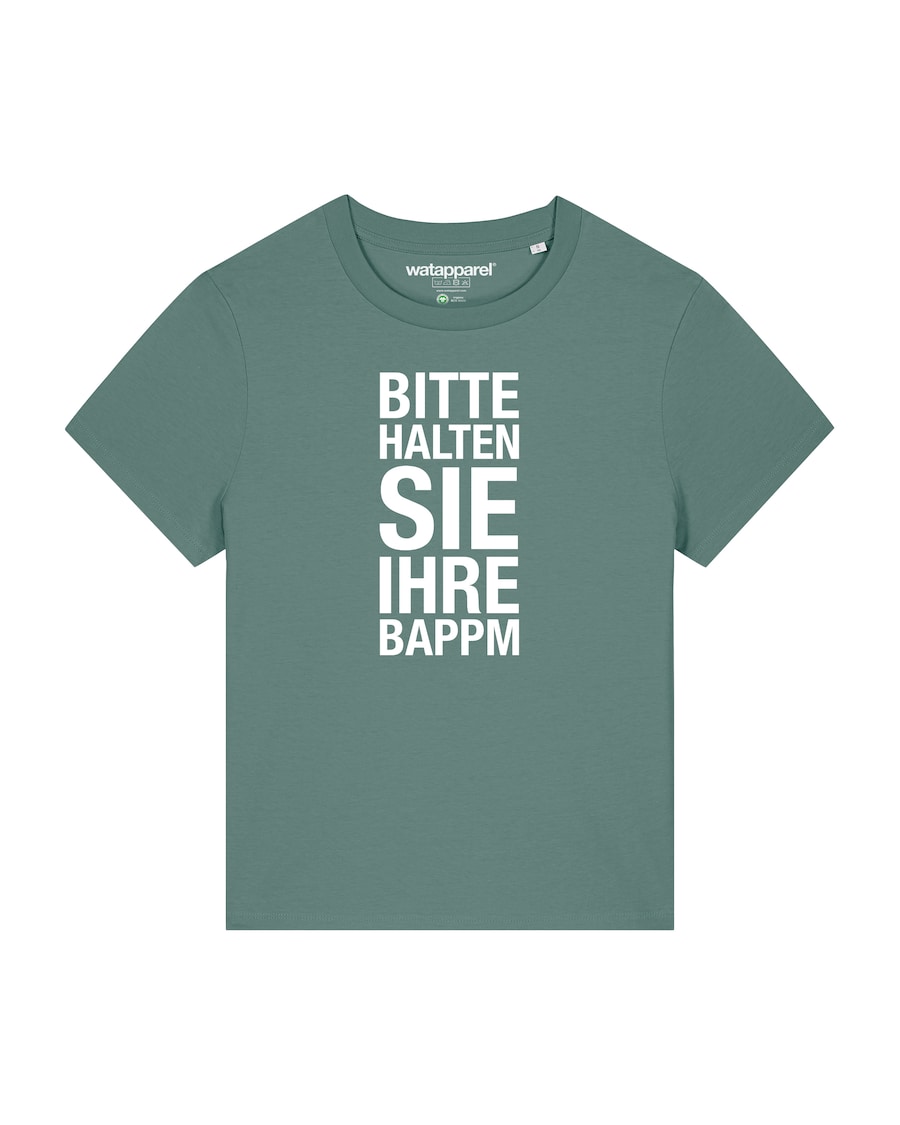 Рубашка Watapparel Bitte Halten Sie Ihre Bappm, зеленый
Рубашка Watapparel Bitte Halten Sie Ihre Bappm, зеленый