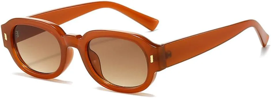 Солнцезащитные очки LVTFCO Lady Oval с градиентным покрытием, зеркальной линзой и винтажным дизайном, с заклепками, для защиты от ультрафиолета UV400, Tea
Солнцезащитные очки LVTFCO Lady Oval с градиентным покрытием, зеркальной линзой и винтажным дизайном, с заклепками, для защиты от ультрафиолета UV400, Tea