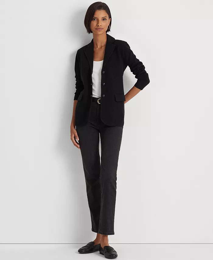 Женский вязаный блейзер, топ на бретелях с эффектом стрейч и джинсы прямого кроя Lauren Ralph Lauren
Женский вязаный блейзер, топ на бретелях с эффектом стрейч и джинсы прямого кроя Lauren Ralph Lauren