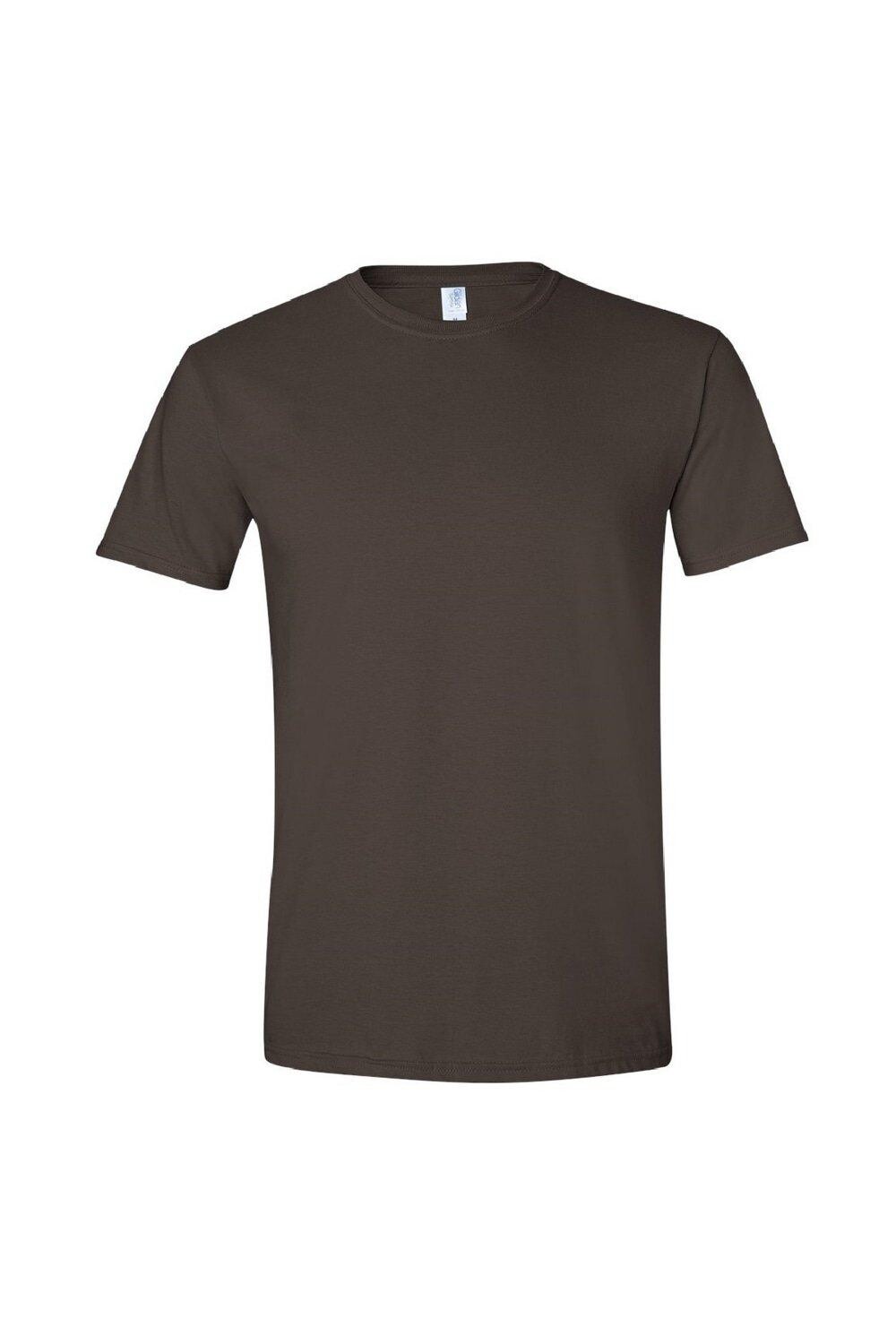 Мягкая футболка с короткими рукавами Gildan, коричневый
Мягкая футболка с короткими рукавами Gildan, коричневый