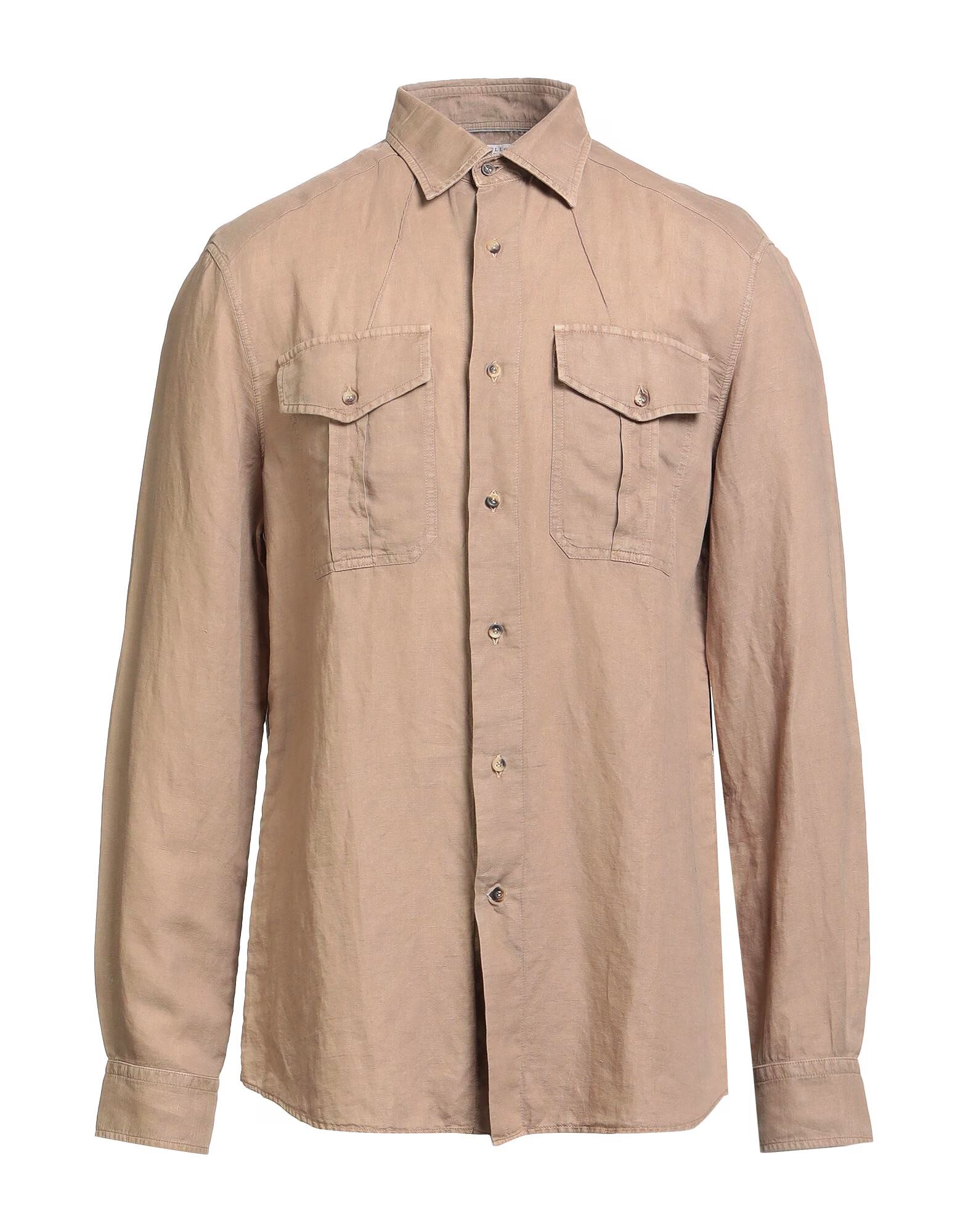 Рубашка Brunello Cucinelli, хаки
Рубашка Brunello Cucinelli, хаки