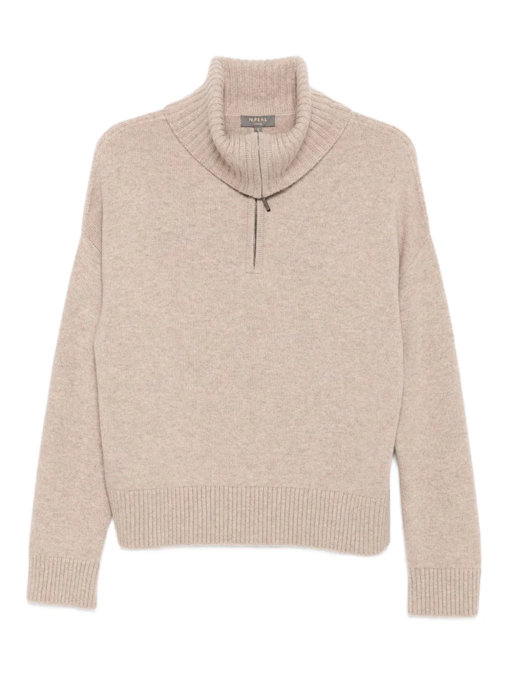 Кашемировый свитер N.Peal, нейтральный
Кашемировый свитер N.Peal, нейтральный
