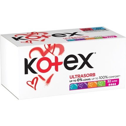 Тампоны Kotex U-Sorb Super 32
Тампоны Kotex U-Sorb Super 32