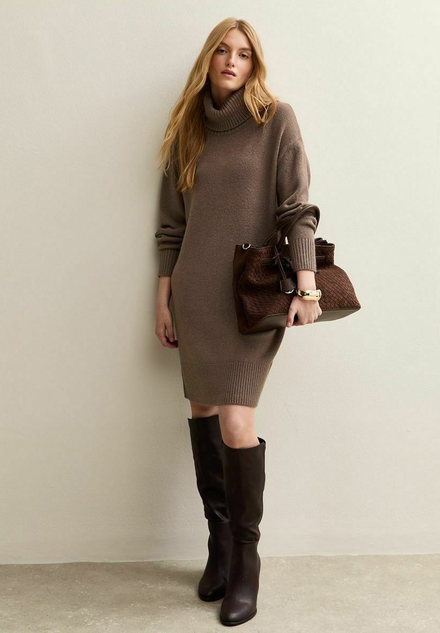Платье New Look Jumper dress, Mink/Beige
Платье New Look Jumper dress, Mink/Beige