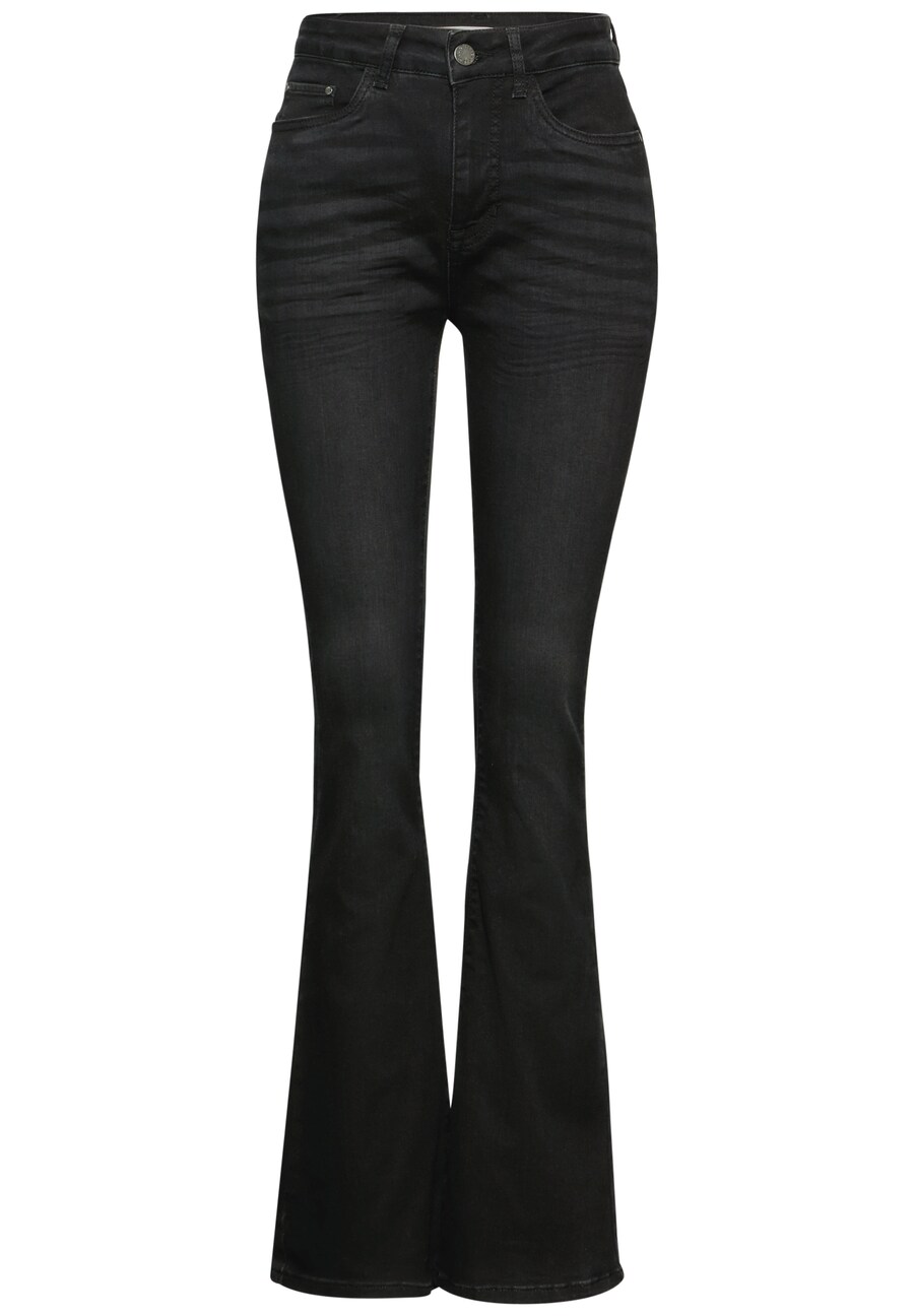 Расклешенные джинсы Street One Studio, черный
Расклешенные джинсы Street One Studio, черный