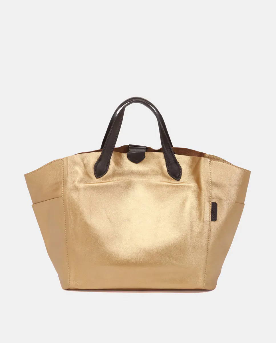 Золотая кожаная сумка-шоппер Abbacino, золотой
Золотая кожаная сумка-шоппер Abbacino, золотой