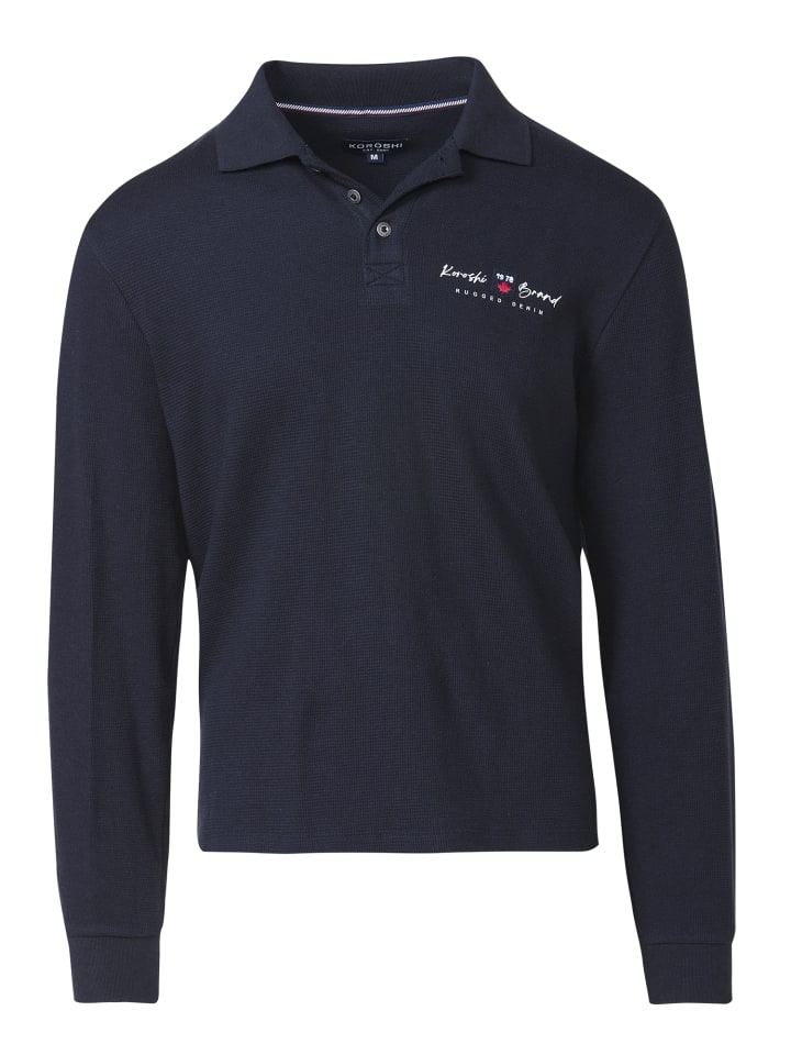 KOROSHI Рубашка-поло с длинными рукавами, синяя, Синий, KOROSHI Рубашка-поло с длинными рукавами, синяя
KOROSHI Рубашка-поло с длинными рукавами, синяя, Синий, KOROSHI Рубашка-поло с длинными рукавами, синяя