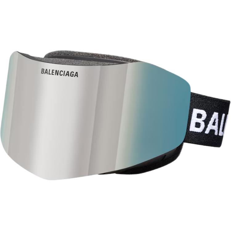 Ветрозащитные унисекс лыжные очки Balenciaga, черный/серебристо-синий
Ветрозащитные унисекс лыжные очки Balenciaga, черный/серебристо-синий