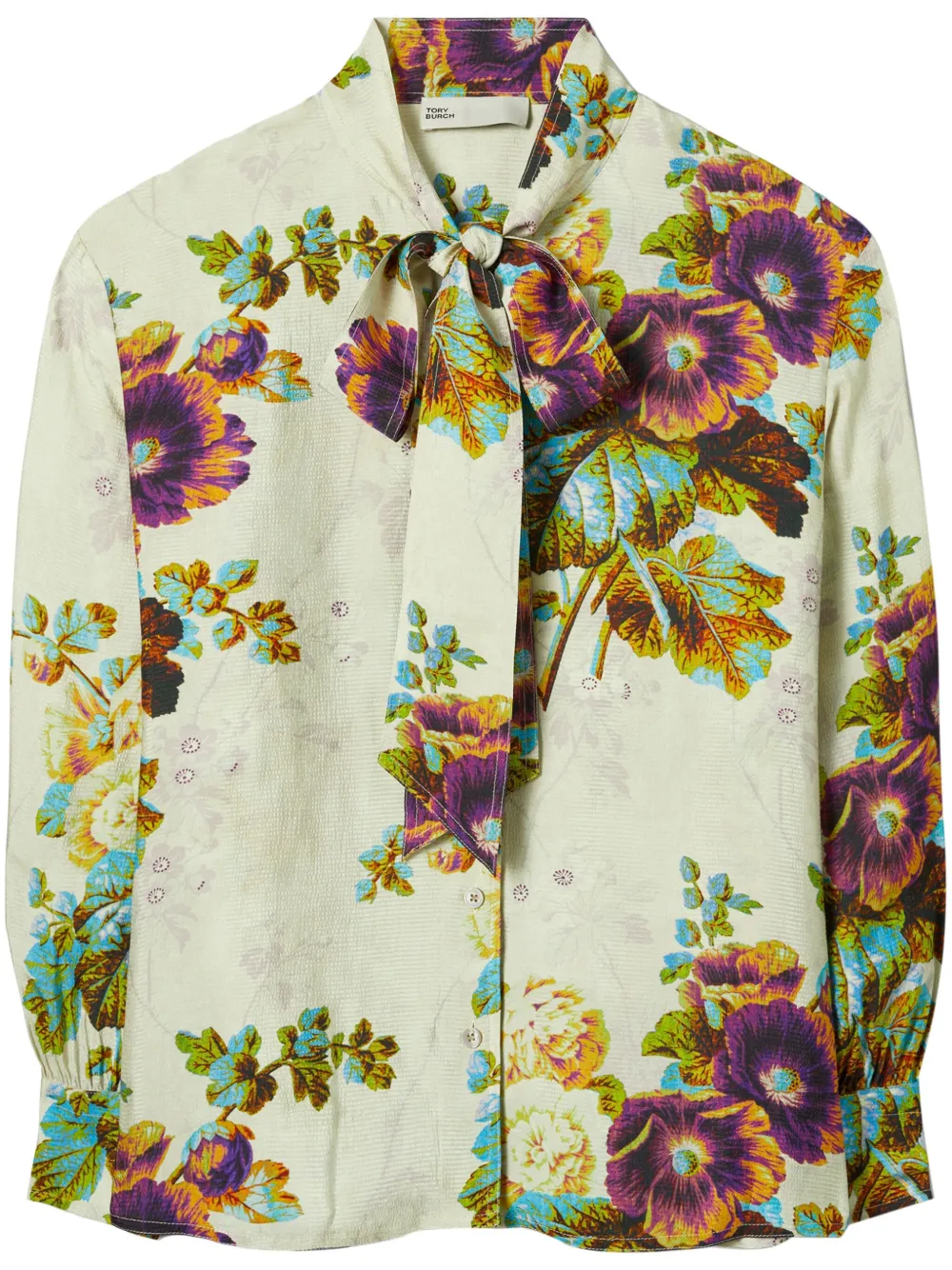 Блузка с цветочным узором Tory Burch, зеленый
Блузка с цветочным узором Tory Burch, зеленый