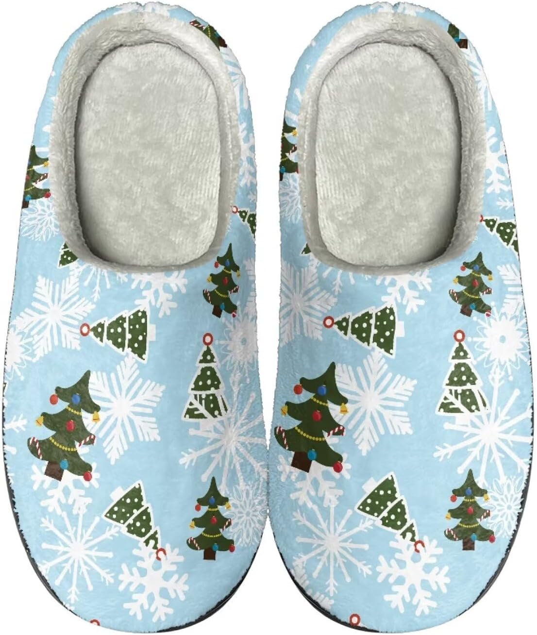 Тапочки HUIACONG TPR для мужчин и женщин для дома и улицы, пушистые, унисекс, Christmas Tree Snowflake
Тапочки HUIACONG TPR для мужчин и женщин для дома и улицы, пушистые, унисекс, Christmas Tree Snowflake