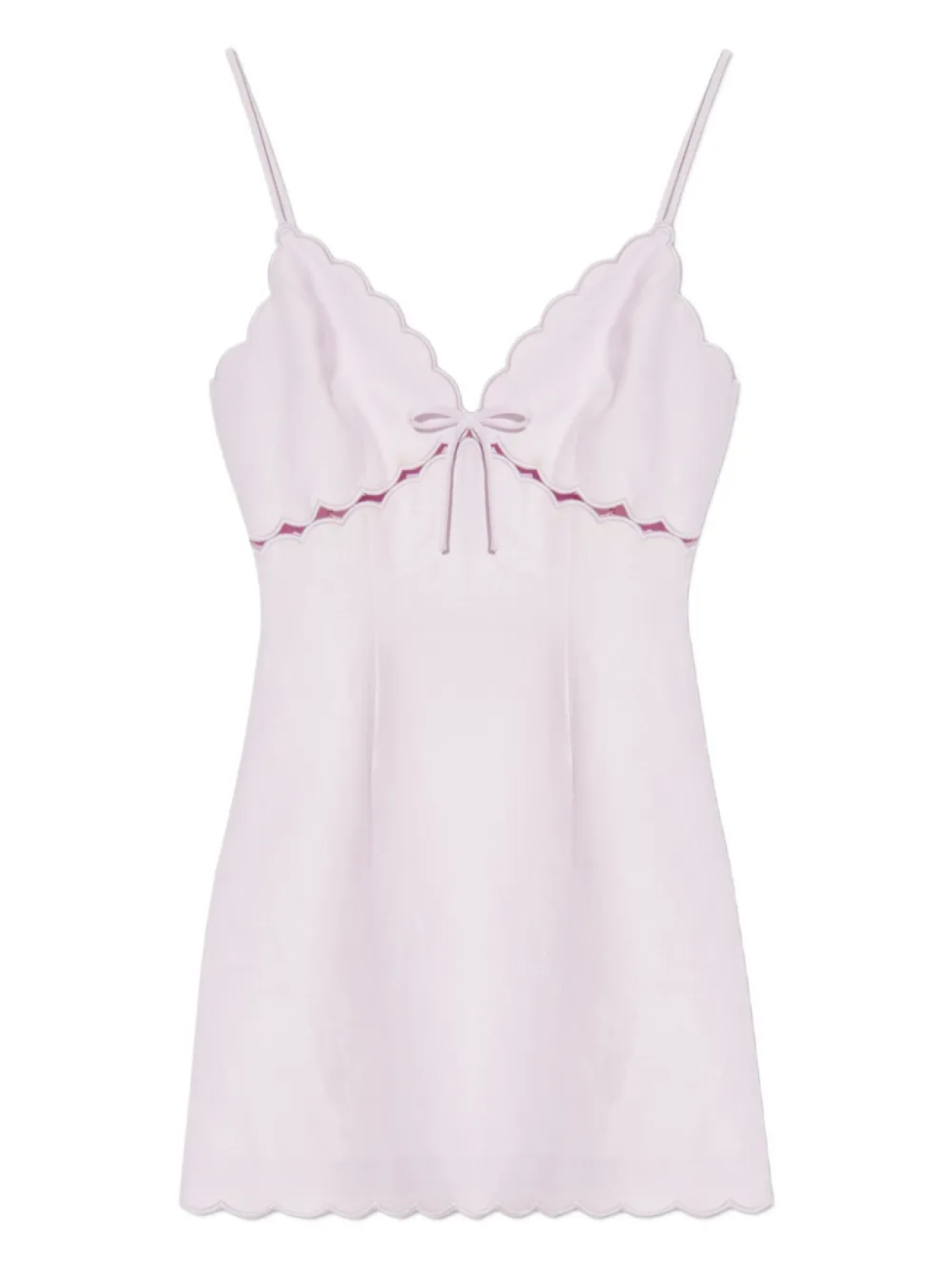LoveShackFancy Sydow мини-платье с фестончатой отделкой и завязками спереди, розовый
LoveShackFancy Sydow мини-платье с фестончатой отделкой и завязками спереди, розовый