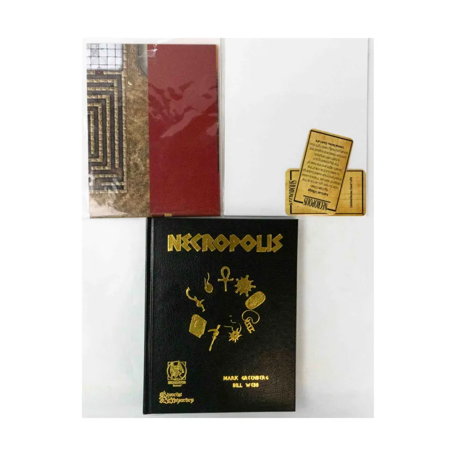 Necropolis (Collector's Edition) w/Kickstarter Extras!, Sword & Wizardry Books (Necromancer Games), твердый переплет
Necropolis (Collector's Edition) w/Kickstarter Extras!, Sword & Wizardry Books (Necromancer Games), твердый переплет