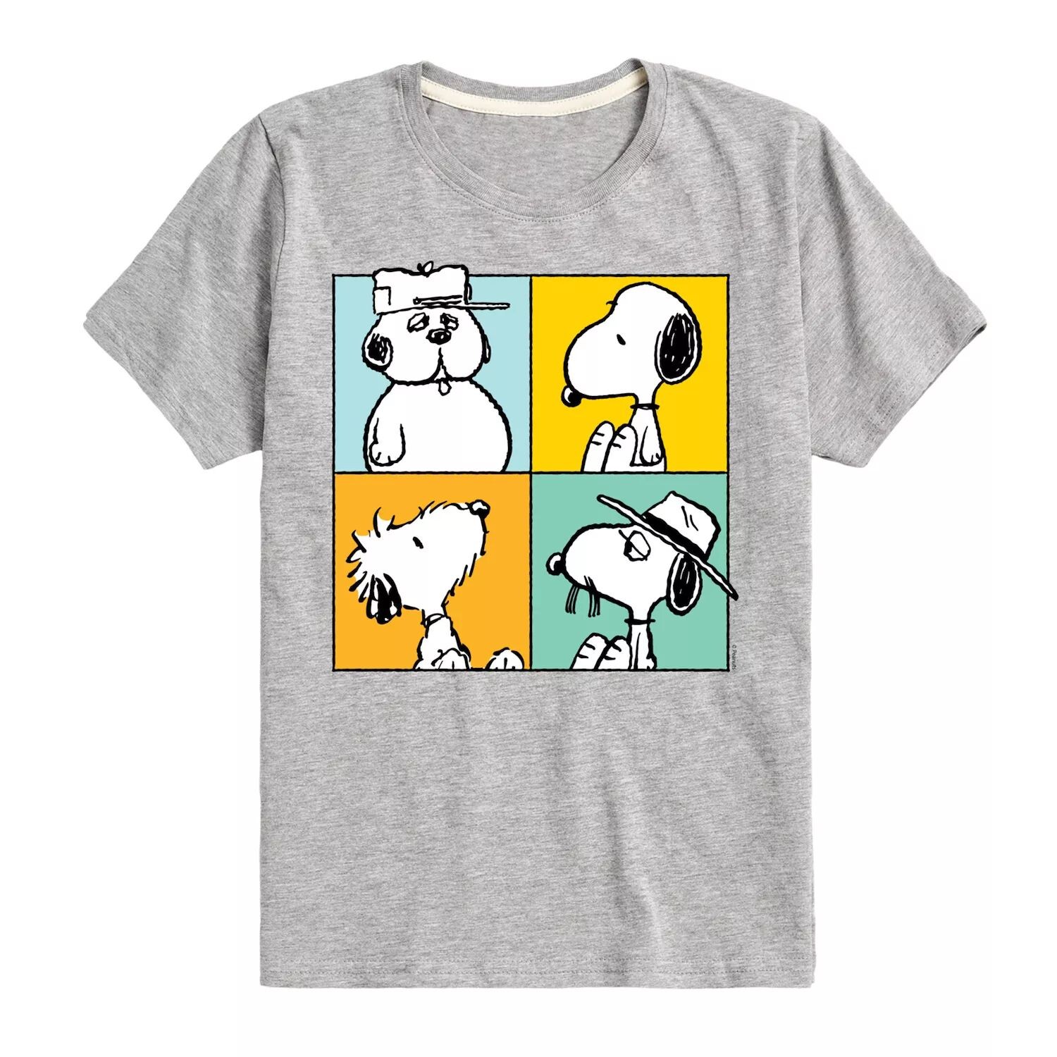 Футболка с рисунком Peanuts Snoopy Siblings для мальчиков 8–20 лет Licensed Character, серый
Футболка с рисунком Peanuts Snoopy Siblings для мальчиков 8–20 лет Licensed Character, серый